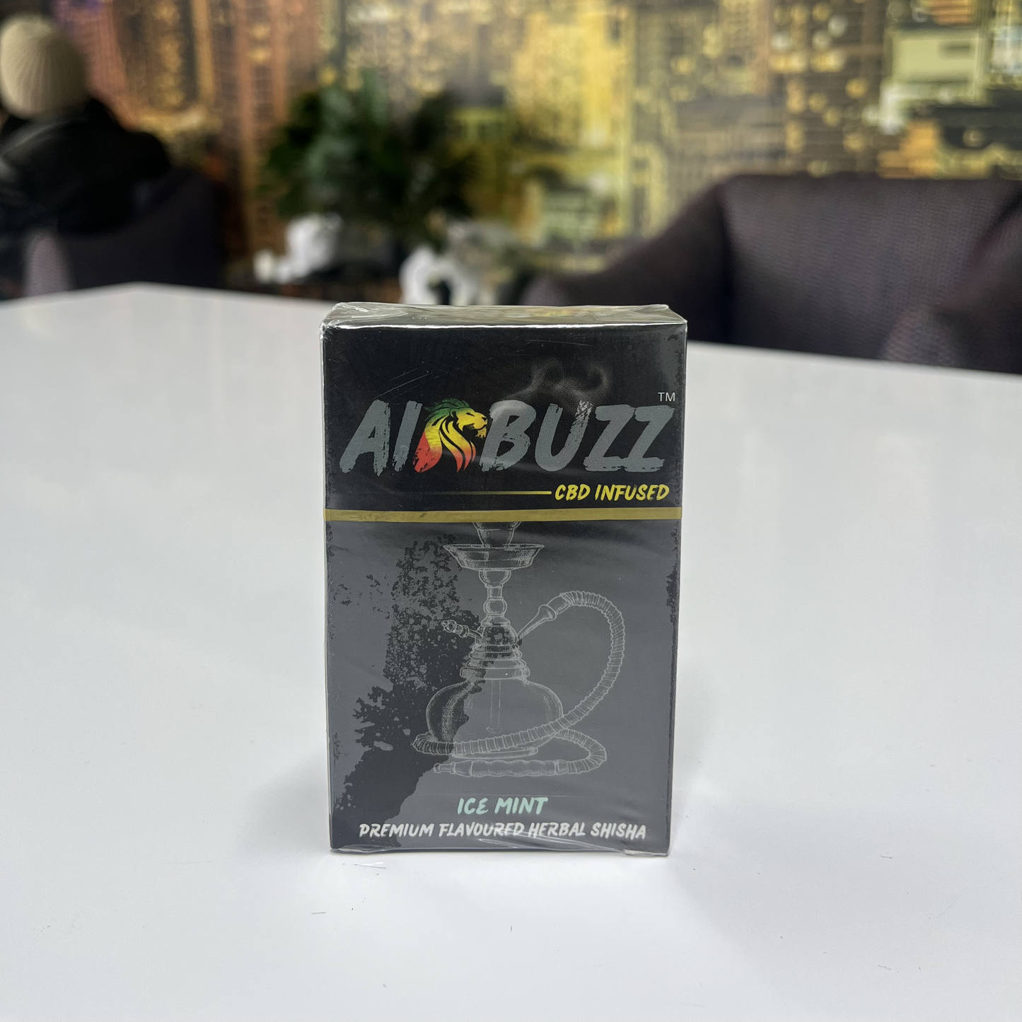 Air Buzz - Ice Mint Herbal Shisha | THC Vape Johannesburg | Dis-can