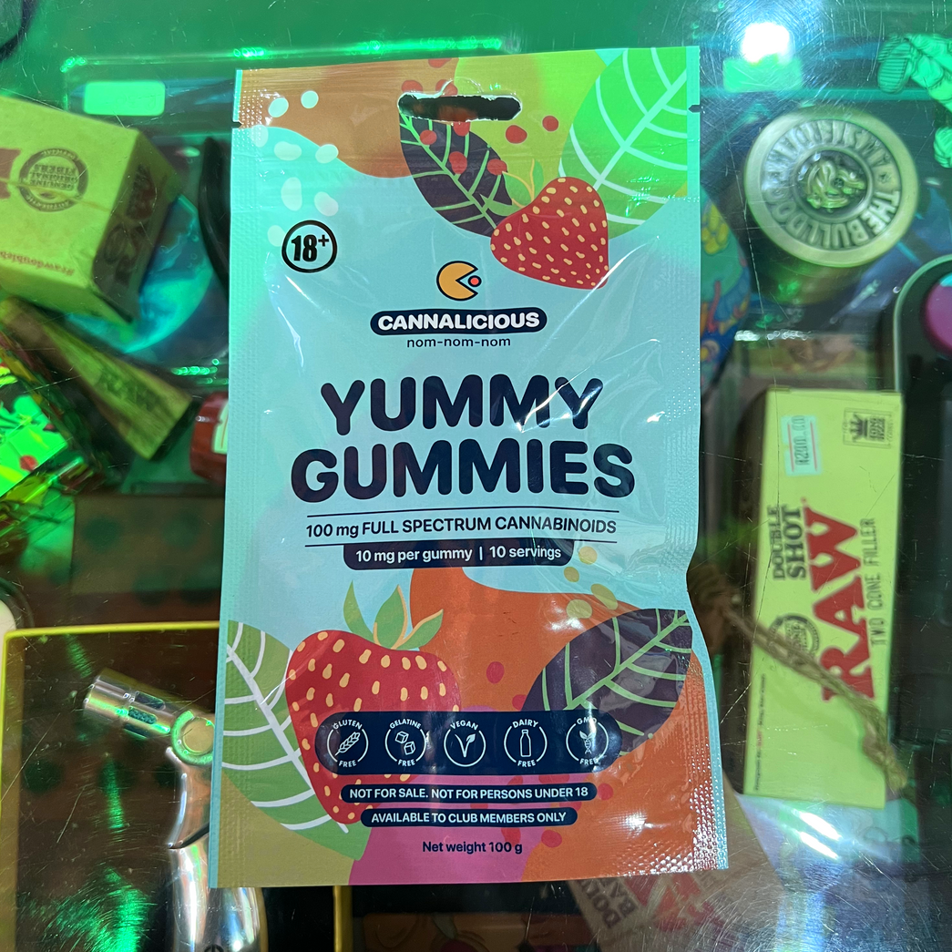 Cannalicious - Yummy Gummies 100mg (10 Gummies) | THC Gummies Johannesburg | Dis-can