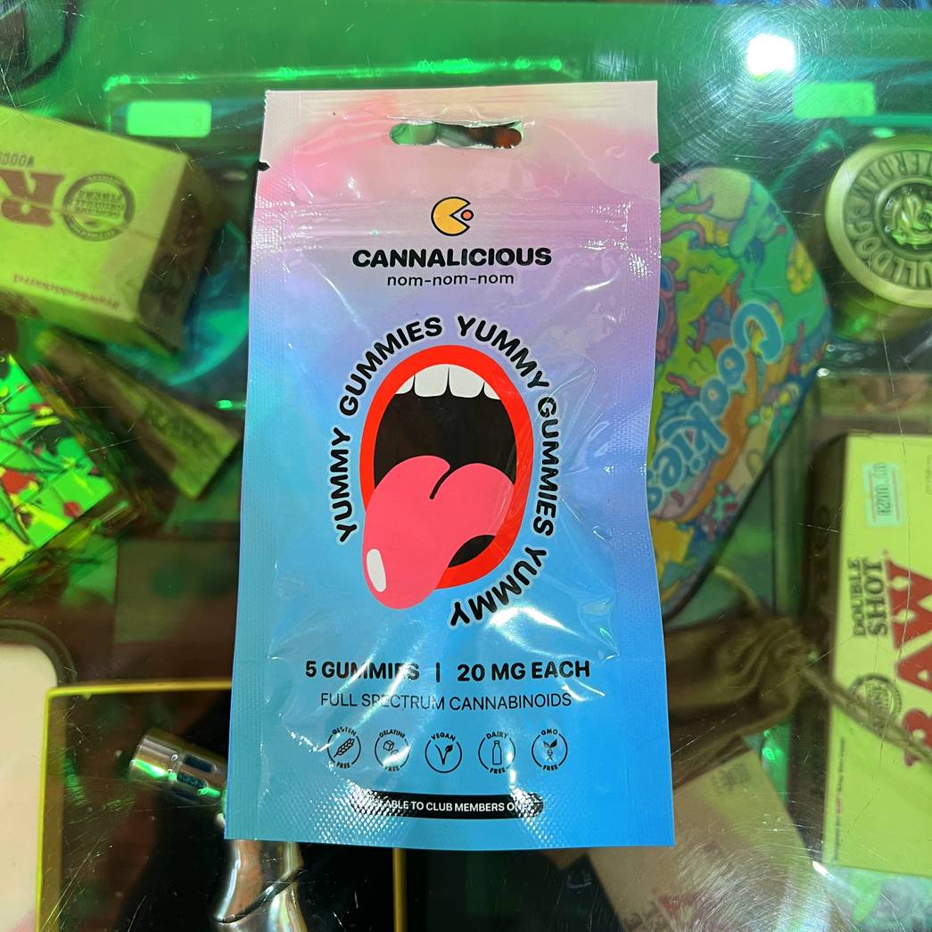 Cannalicious - Yummy Gummies 100mg (5 Gummies) | THC Gummies Johannesburg | Dis-can