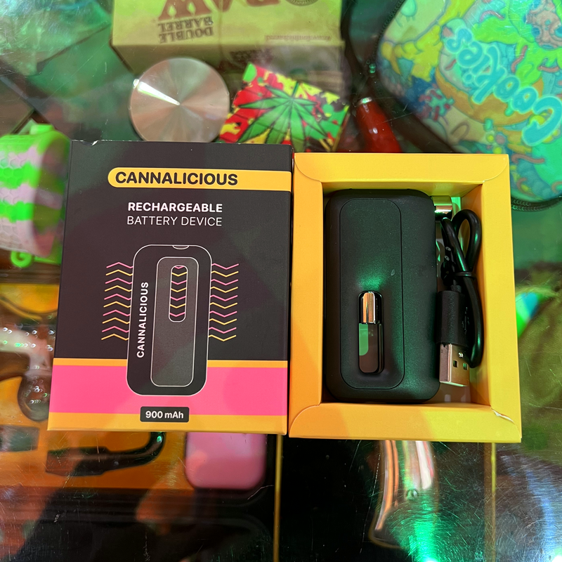 Cannalicious Rechargeable Battery Pen - 900mAh | Cannabis Vape Pen Johannesburg | Dis-can - Image 1