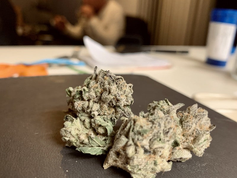 Kush Mints Hybrid - Popcorn Buds Cannabis 1g | Dis-can Johannesburg