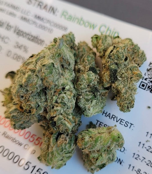 Rainbow Chips Hybrid - Indoor AAA Cannabis 10g | Dis-can Johannesburg