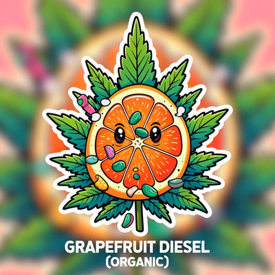 Grapefruit Diesel (Organic) Hybrid - Indoor AAA Cannabis 20g | Dis-can Johannesburg