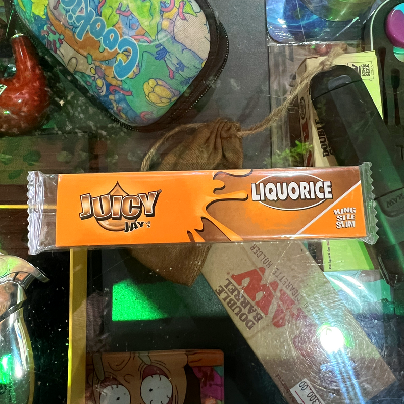 Juicy Jay Liquorice King Size Slim Rolling Paper | Premium Cannabis Pre-Roll | Dis-can Johannesburg - Image 1