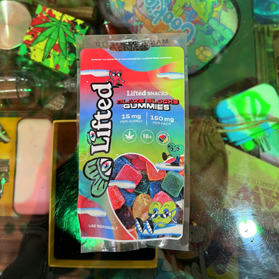Lifted - Blaze Blocks Gummies 150mg (10 Gummies) | THC Gummies Johannesburg | Dis-can - Image 1