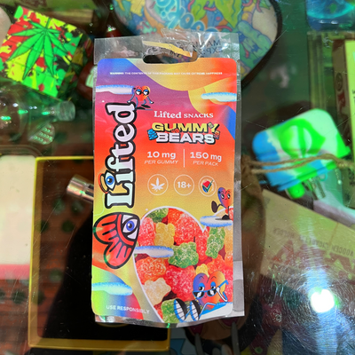 Lifted - Gummy Bears 150mg (15 Gummy Bears) | THC Gummies Johannesburg | Dis-can - Image 1