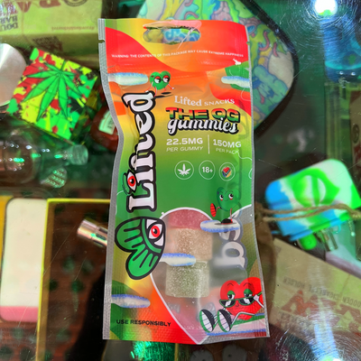 Lifted - The OG Gummies 150mg (6 Gummies) | THC Gummies Johannesburg | Dis-can - Image 1