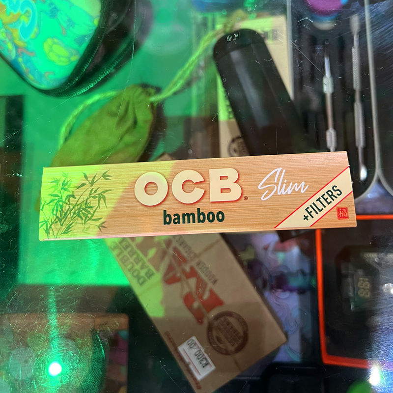 OCB Bamboo Slim Rolling Paper | Premium Cannabis Pre-Roll | Dis-can Johannesburg - Image 1