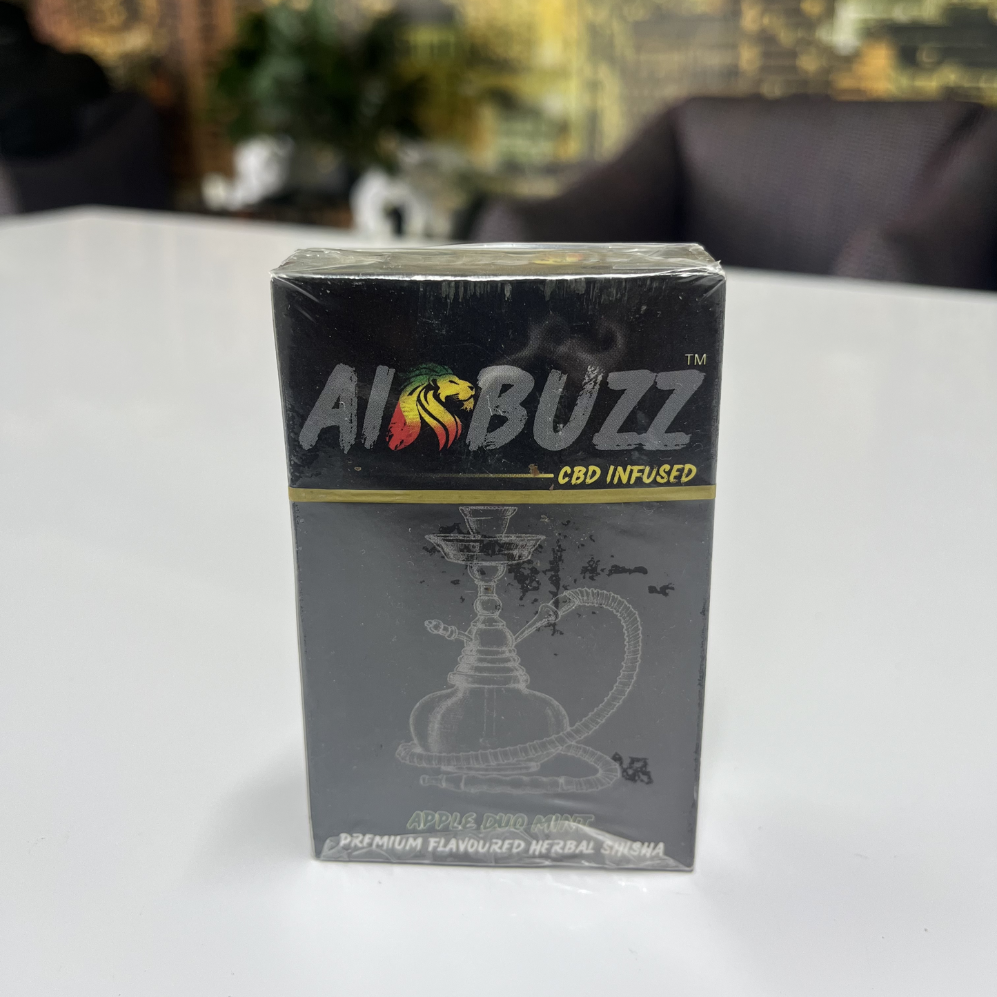 Air Buzz - Apple Duo Mint Herbal Shisha | THC Vape Johannesburg | Dis-can