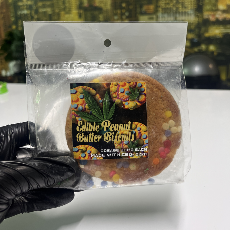 Bud Brothers - Peanut Butter Biscuit 50mg | Cannabis Edibles Johannesburg | Dis-can
