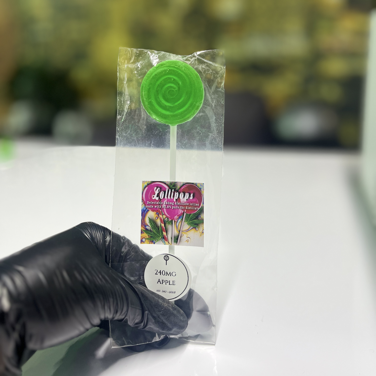 Zollipops Edibles - Apple Flavoured Lollipops 120mg | Cannabis Edibles Johannesburg | Dis-can