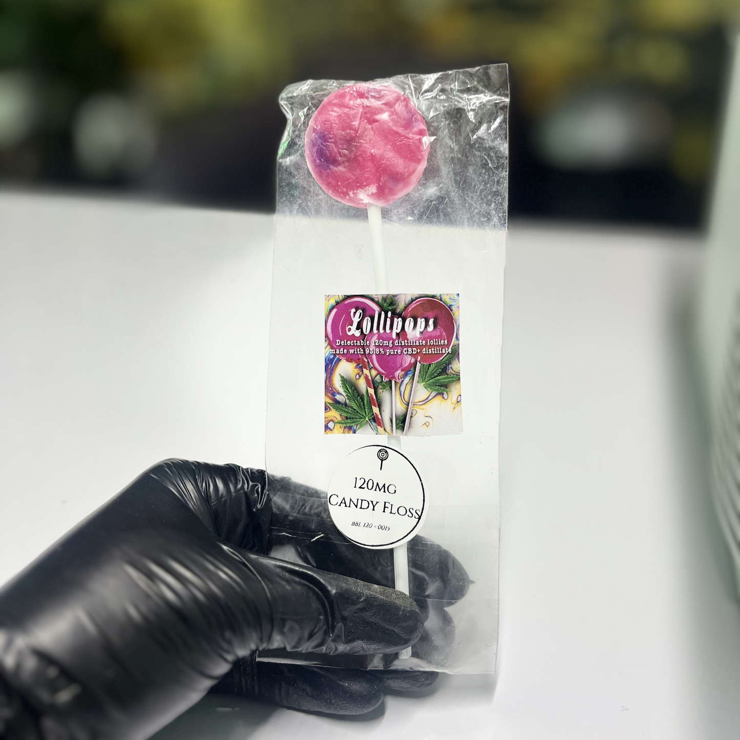 Zollipops Edibles - Candy Floss Flavoured Lollipops 120mg | Cannabis Edibles Johannesburg | Dis-can