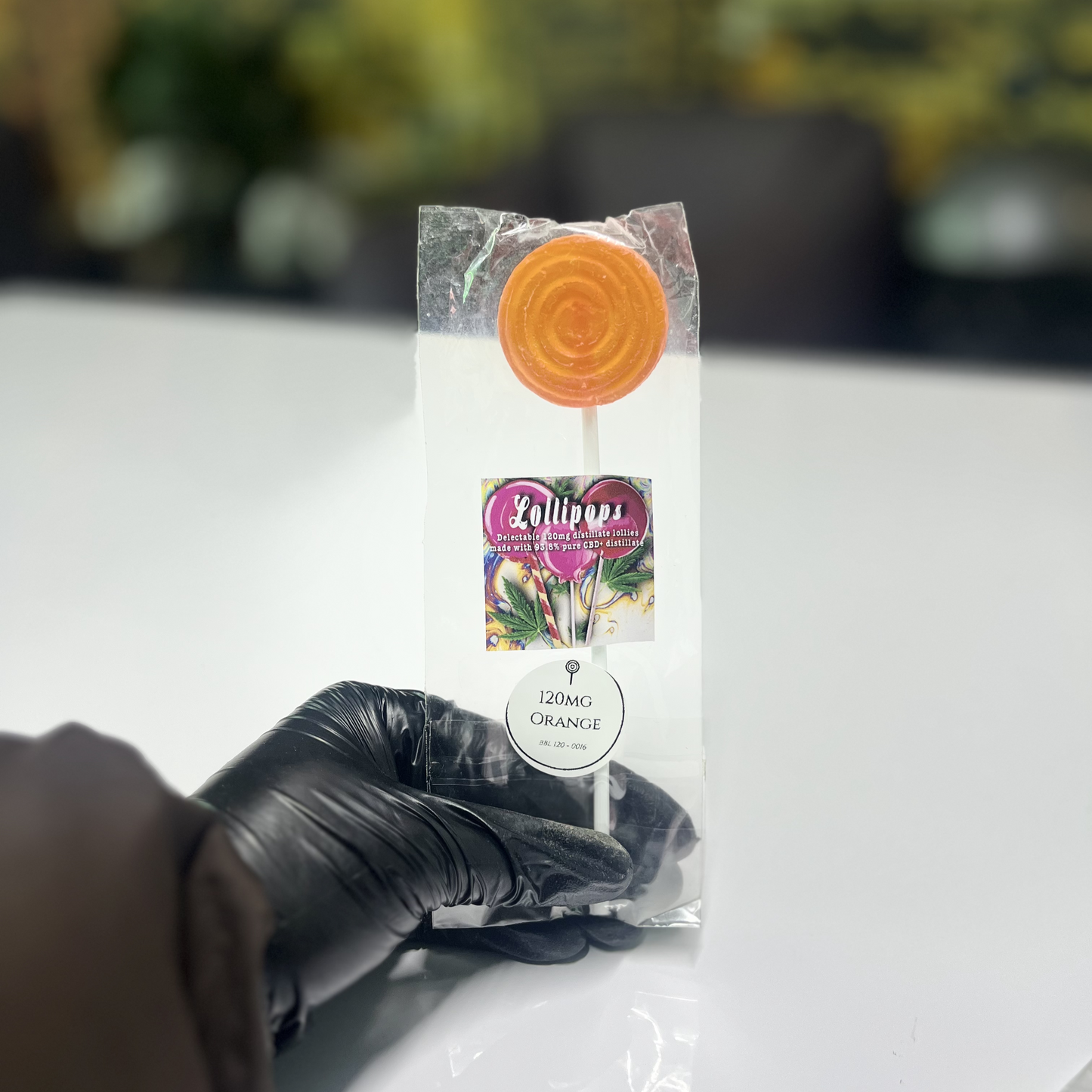 Zollipops Edibles - Orange Flavoured Lollipops 120mg | Cannabis Edibles Johannesburg | Dis-can